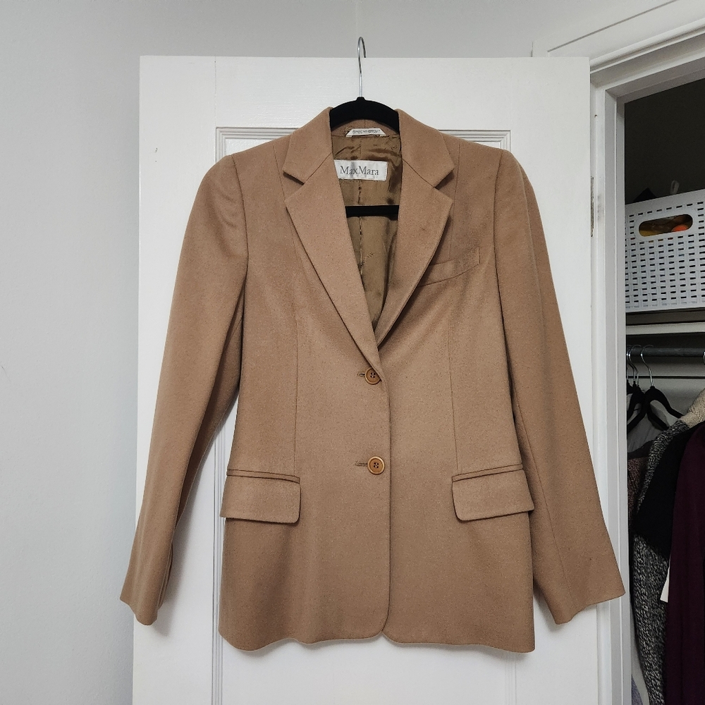MaxMara Camel Blazer